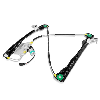 REGULADOR DE VENTANA WINDOW MOTORS & REGULATORS - FORD FOCUS 2000-2007 - 2DR HATCHBACK - METALLIC - BARE STEEL / PLASTIC