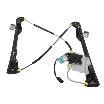 REGULADOR DE VENTANA WINDOW MOTORS & REGULATORS - FORD FOCUS 2000-2007 - 2DR HATCHBACK - METALLIC - BARE STEEL / PLASTIC