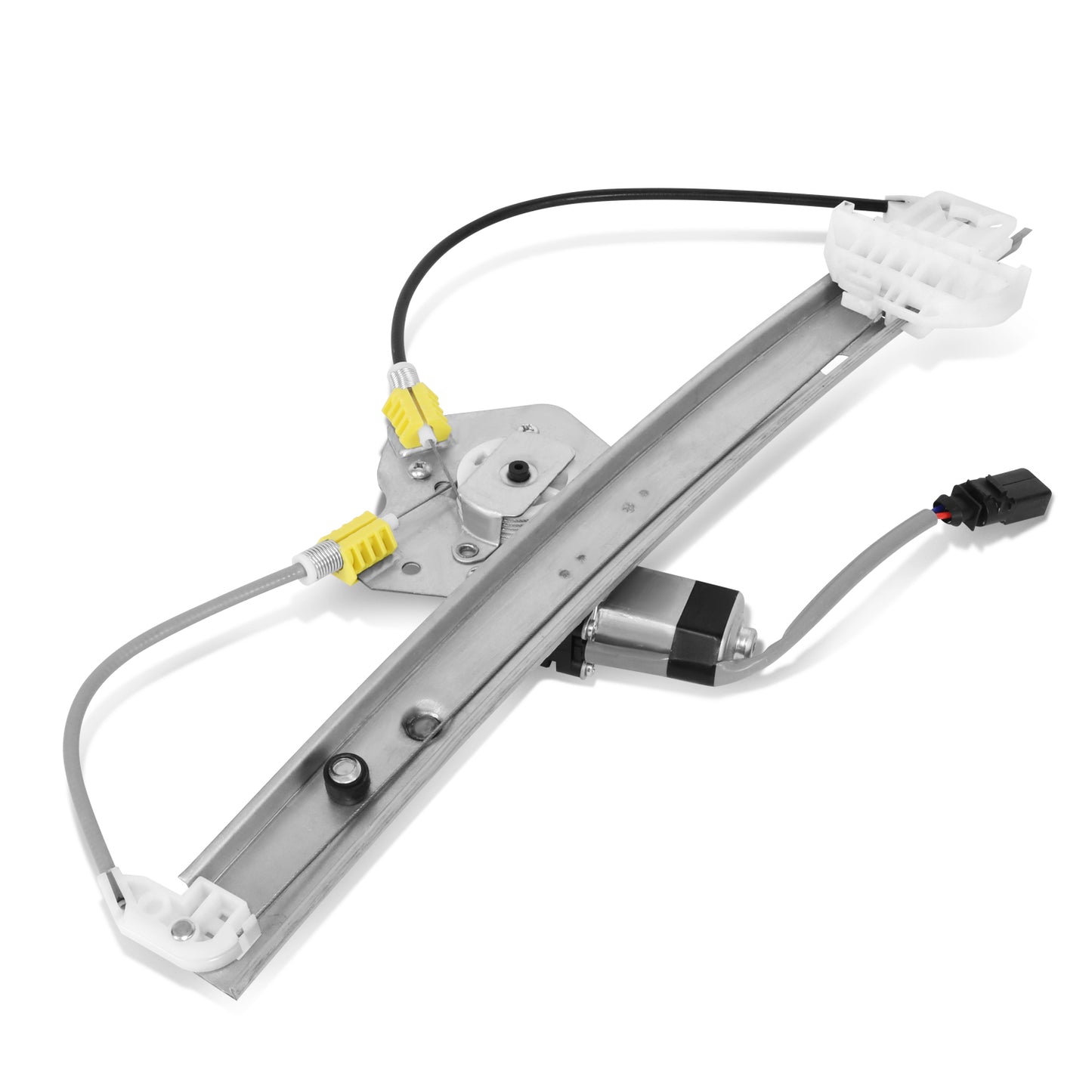 REGULADOR DE VENTANA WINDOW MOTORS & REGULATORS - FORD FOCUS 2000-2007 - LX, SE, ZX4, ZX5, ZXW - METALLIC - BARE STEEL / PLASTIC