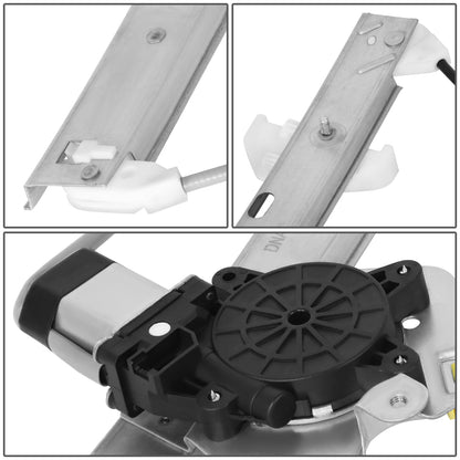 REGULADOR DE VENTANA WINDOW MOTORS & REGULATORS - FORD FOCUS 2000-2007 - LX, SE, ZX4, ZX5, ZXW - METALLIC - BARE STEEL / PLASTIC