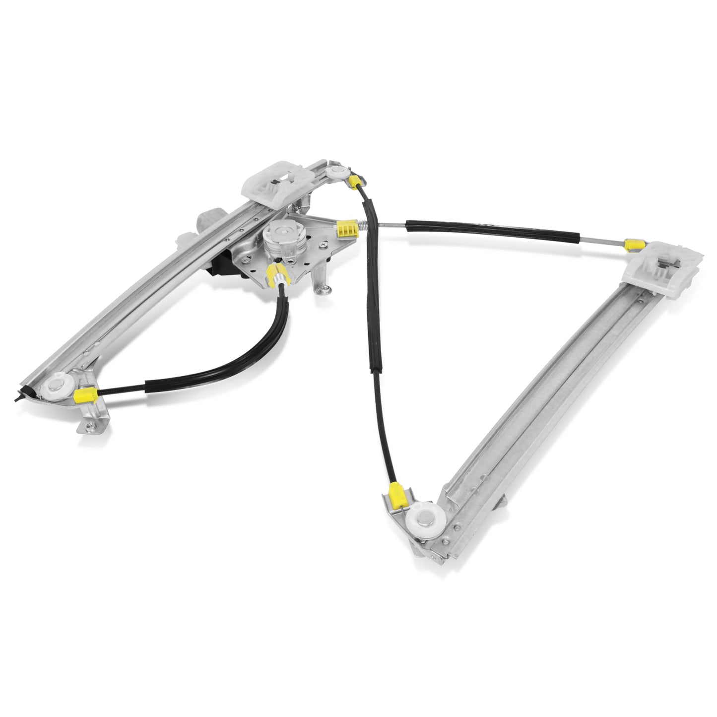 REGULADOR DE VENTANA WINDOW MOTORS & REGULATORS - FORD FOCUS 2012-2018 - WITH ANTI-PINCH - METALLIC - BARE STEEL / PLASTIC