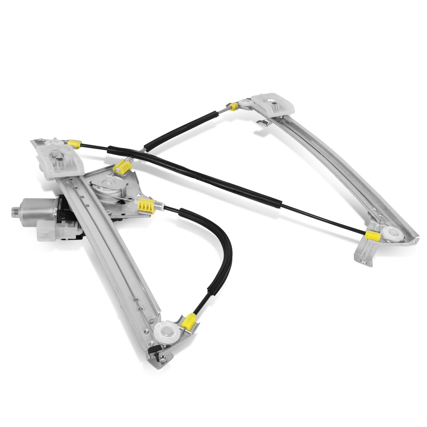 REGULADOR DE VENTANA WINDOW MOTORS & REGULATORS - FORD FOCUS 2012-2018 - WITH ANTI-PINCH - METALLIC - BARE STEEL / PLASTIC