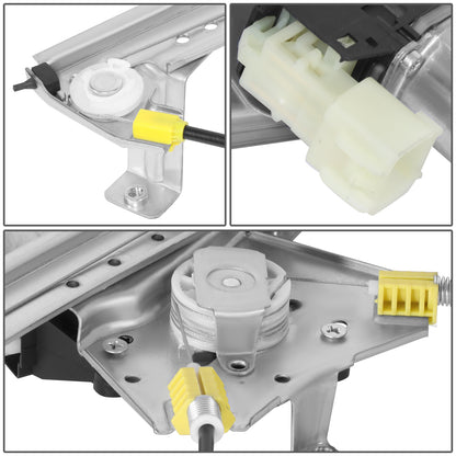 REGULADOR DE VENTANA WINDOW MOTORS & REGULATORS - FORD FOCUS 2012-2018 - WITH ANTI-PINCH - METALLIC - BARE STEEL / PLASTIC