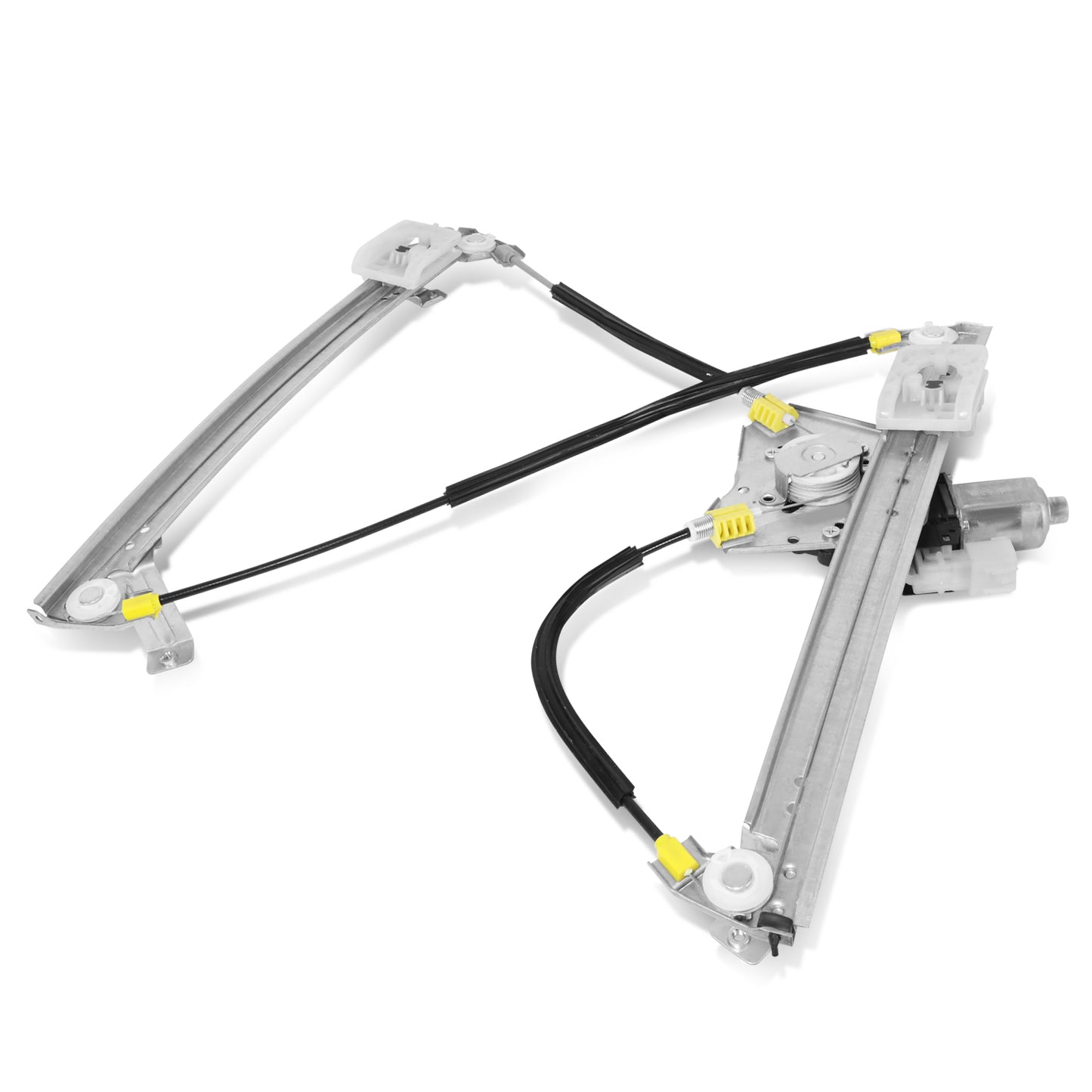 REGULADOR DE VENTANA WINDOW MOTORS & REGULATORS - FORD FOCUS 2012-2018 - WITH ANTI-PINCH - METALLIC - BARE STEEL / PLASTIC