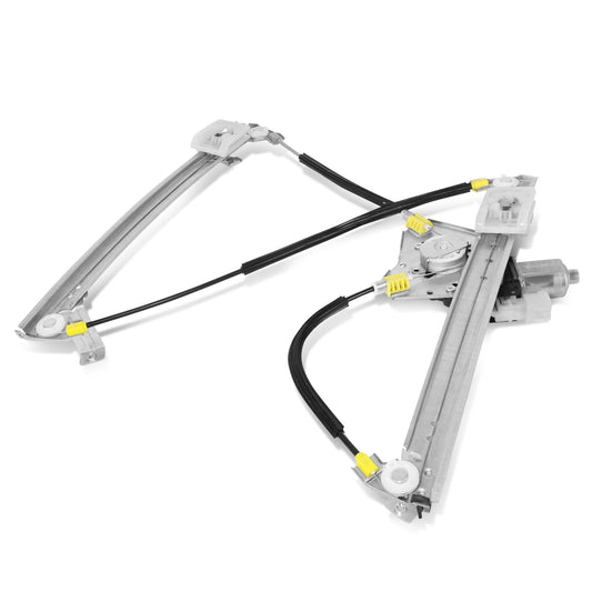 REGULADOR DE VENTANA WINDOW MOTORS & REGULATORS - FORD FOCUS 2012-2018 - WITH ANTI-PINCH - METALLIC - BARE STEEL / PLASTIC