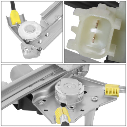 REGULADOR DE VENTANA WINDOW MOTORS & REGULATORS - FORD FOCUS 2012-2018 - WITHOUT ANTI-PINCH - METALLIC - BARE STEEL / PLASTIC