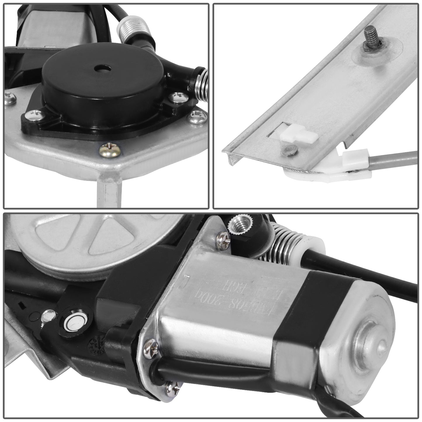 REGULADOR DE VENTANA WINDOW MOTORS & REGULATORS - FORD ESCAPE 2001-2007 / MERCURY MARINER 2005-2007 - METALLIC - BARE STEEL / PLASTIC