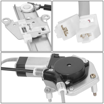 REGULADOR DE VENTANA WINDOW MOTORS & REGULATORS - FORD ESCAPE 2001-2007 / MERCURY MARINER 2005-2007 - METALLIC - BARE STEEL / PLASTIC