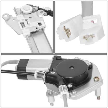 REGULADOR DE VENTANA WINDOW MOTORS & REGULATORS - FORD ESCAPE 2001-2007 / MERCURY MARINER 2005-2007 - METALLIC - BARE STEEL / PLASTIC