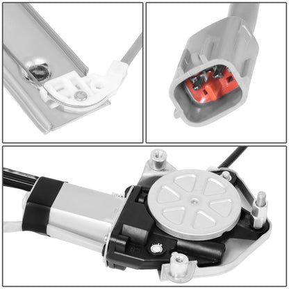 REGULADOR DE VENTANA WINDOW MOTORS & REGULATORS - FORD ESCAPE 2008-2012 / MAZDA TRIBUTE 2008-2011 / MERCURY MARINER 2008-2011 - METALLIC - BARE STEEL / PLASTIC