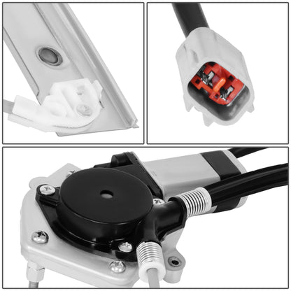 REGULADOR DE VENTANA WINDOW MOTORS & REGULATORS - FORD ESCAPE 2008-2012 / MAZDA TRIBUTE 2008-2011 / MERCURY MARINER 2008-2011 - METALLIC - BARE STEEL / PLASTIC