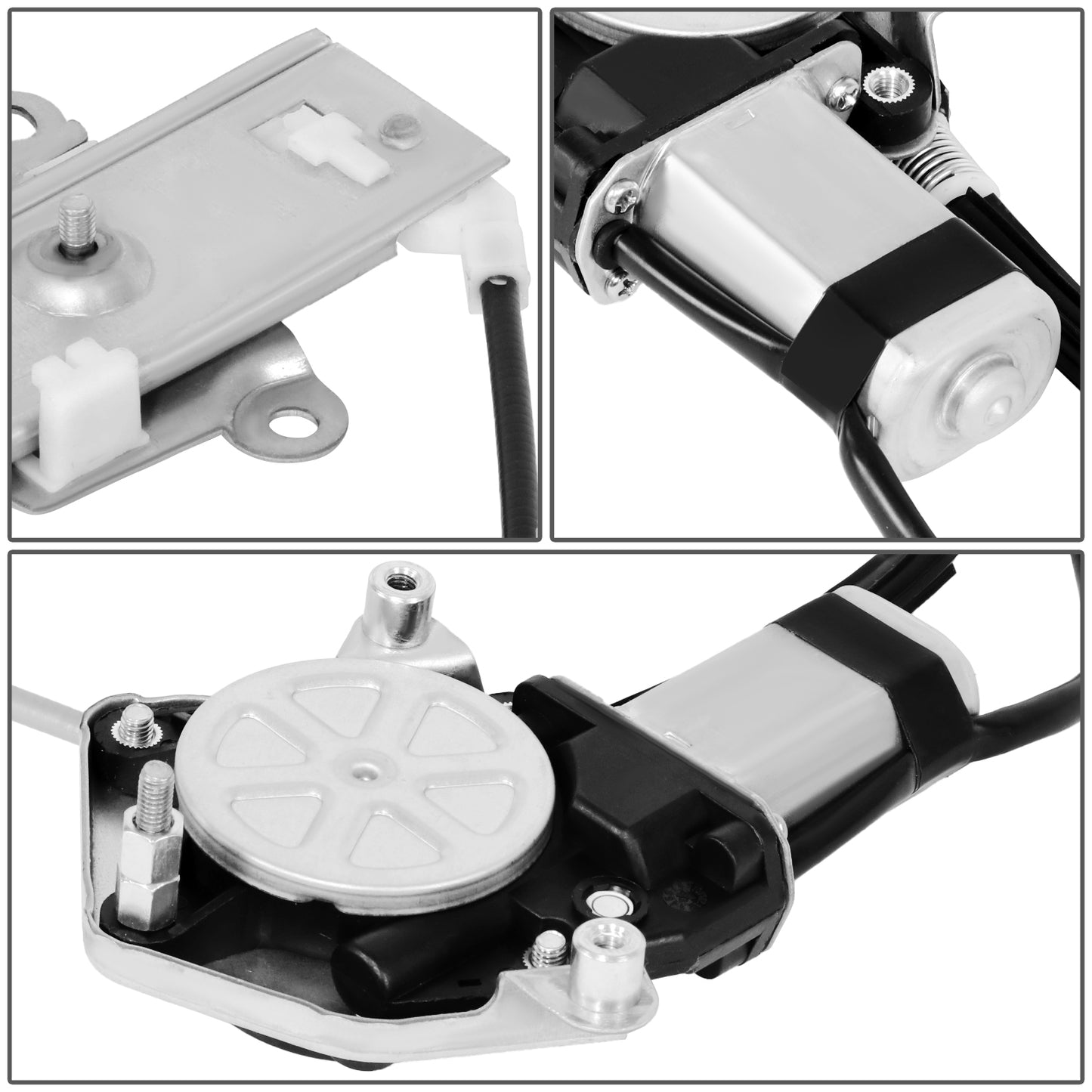 REGULADOR DE VENTANA WINDOW MOTORS & REGULATORS - FORD ESCAPE 2008-2012 / MAZDA TRIBUTE 2008-2011 / MERCURY MARINER 2008-2011 - METALLIC - BARE STEEL / PLASTIC