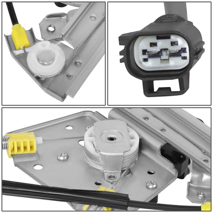 REGULADOR DE VENTANA WINDOW MOTORS & REGULATORS - FORD ESCAPE 2013-2019 - WITHOUT ANTI-PINCH - METALLIC - BARE STEEL / PLASTIC