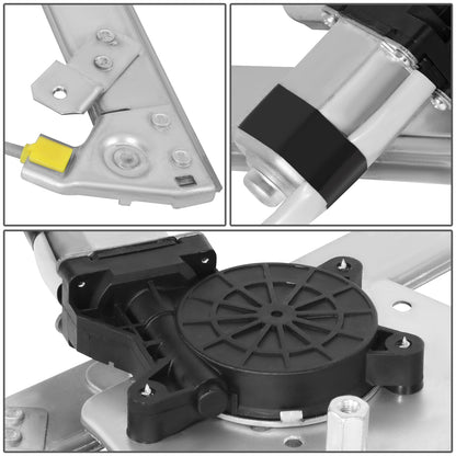 REGULADOR DE VENTANA WINDOW MOTORS & REGULATORS - FORD ESCAPE 2013-2019 - WITHOUT ANTI-PINCH - METALLIC - BARE STEEL / PLASTIC