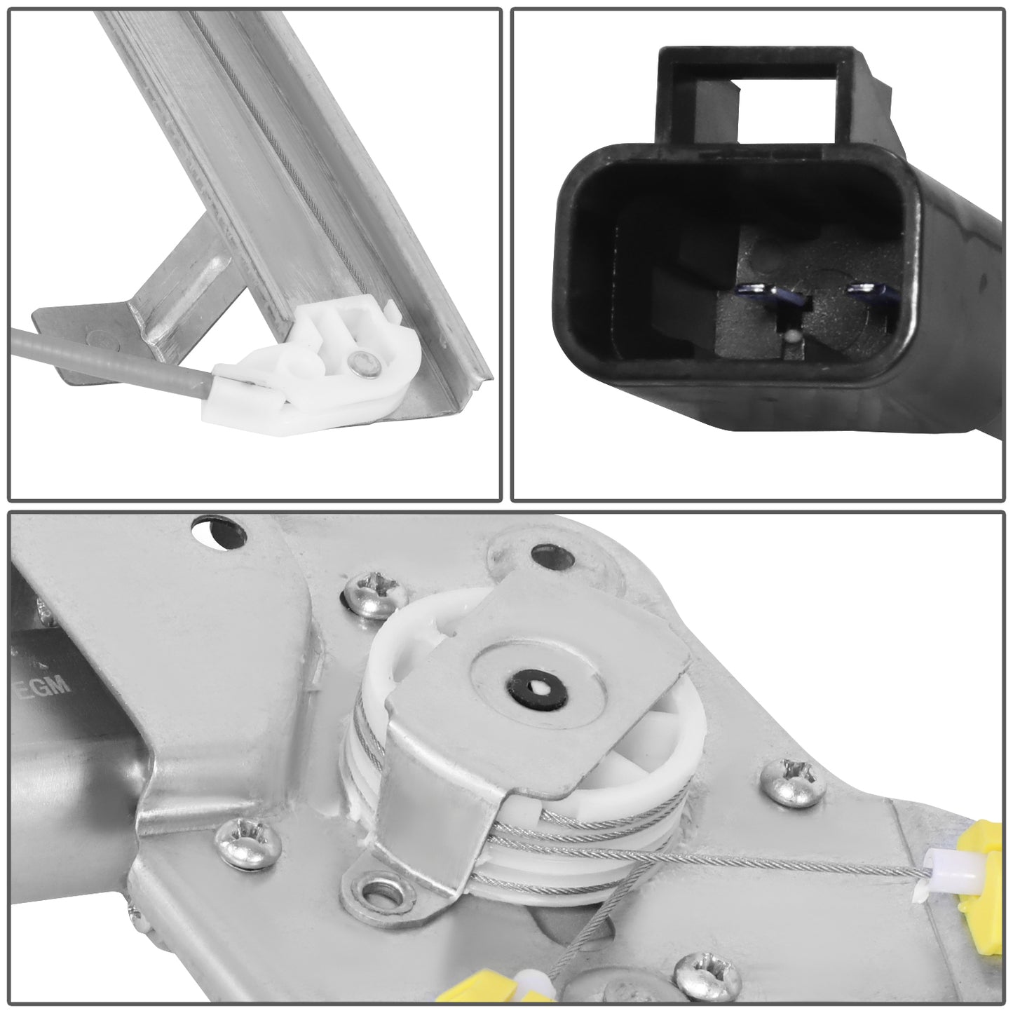 REGULADOR DE VENTANA WINDOW MOTORS & REGULATORS - CADILLAC ESCALADE 2007-2014 / CHEVROLET AVALANCHE 2007-2013 / CHEVROLET CHEYENNE 2007-2013 / CHEVROLET SILVERADO 1500 2007-2013 / CHEVROLET SILVERADO 2500 2007-2014 / CHEVROLET SILVERADO 3500 2007-2014 /