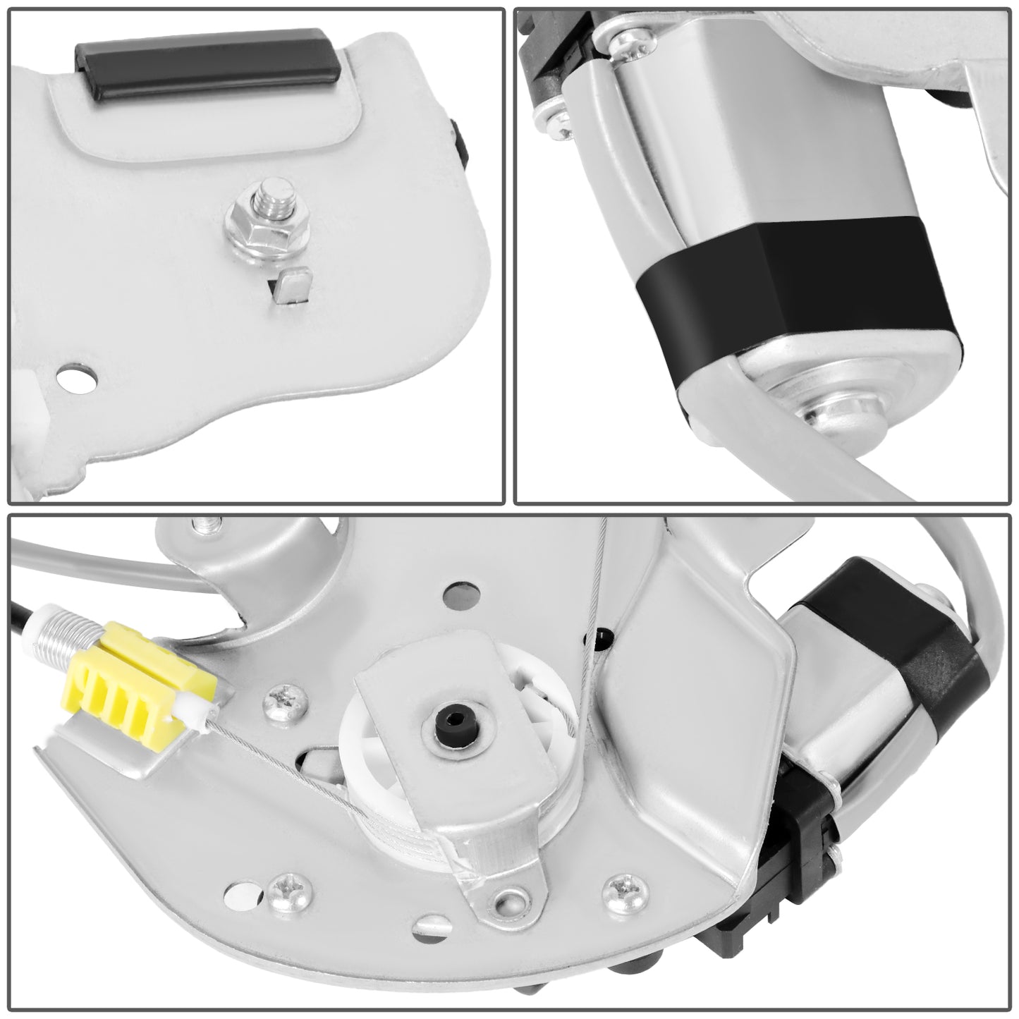 REGULADOR DE VENTANA WINDOW MOTORS & REGULATORS - BUICK LESABRE 2000-2005 - METALLIC - BARE STEEL / PLASTIC