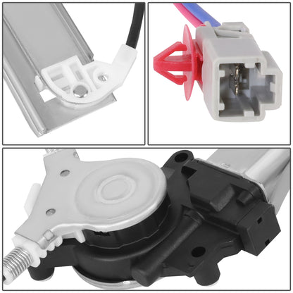 REGULADOR DE VENTANA WINDOW MOTORS & REGULATORS - HONDA ACCORD 1998-2002 - SEDAN - METALLIC - BARE STEEL / PLASTIC