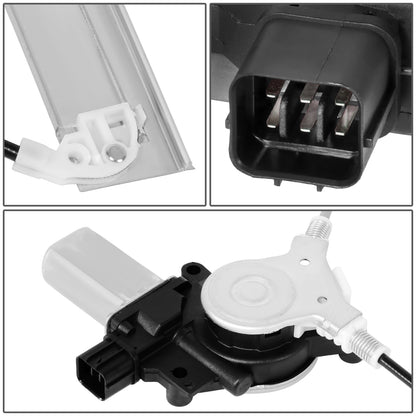 REGULADOR DE VENTANA WINDOW MOTORS & REGULATORS - HONDA ACCORD 2003-2007 - SEDAN - METALLIC - BARE STEEL / PLASTIC
