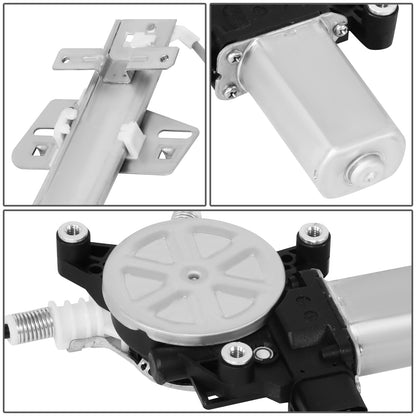 REGULADOR DE VENTANA WINDOW MOTORS & REGULATORS - HONDA ACCORD 2003-2007 - SEDAN - METALLIC - BARE STEEL / PLASTIC