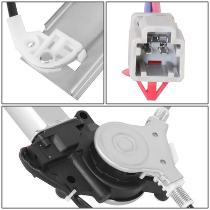 REGULADOR DE VENTANA WINDOW MOTORS & REGULATORS - HONDA CIVIC 2001-2005 - SEDAN - METALLIC - BARE STEEL / PLASTIC