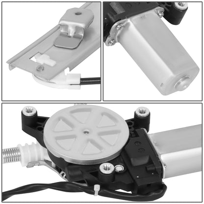 REGULADOR DE VENTANA WINDOW MOTORS & REGULATORS - HONDA CIVIC 2001-2005 - SEDAN - METALLIC - BARE STEEL / PLASTIC