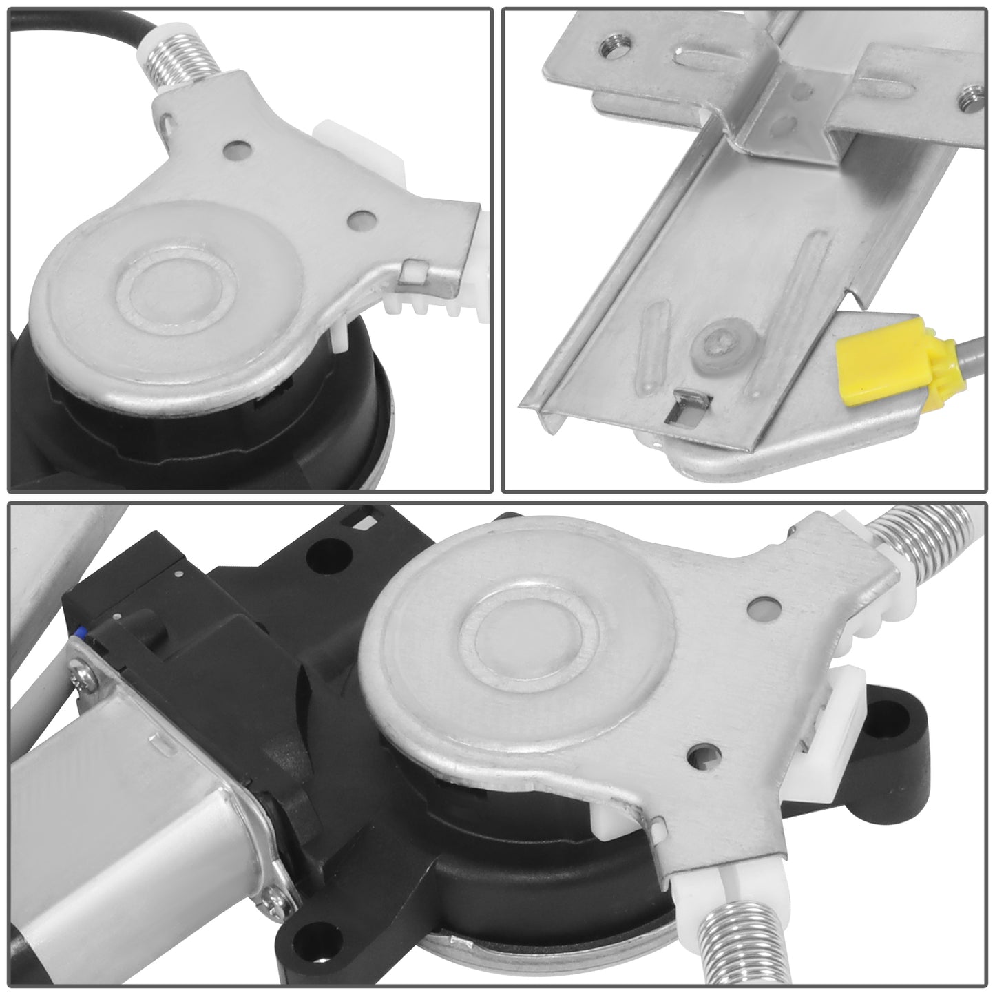 REGULADOR DE VENTANA WINDOW MOTORS & REGULATORS - HONDA CIVIC 2001-2005 - SEDAN - METALLIC - BARE STEEL / PLASTIC