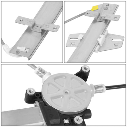 REGULADOR DE VENTANA WINDOW MOTORS & REGULATORS - HONDA PILOT 2003-2008 - METALLIC - BARE STEEL / PLASTIC