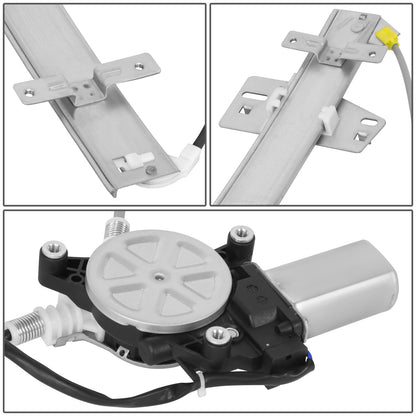 REGULADOR DE VENTANA WINDOW MOTORS & REGULATORS - HONDA PILOT 2003-2008 - METALLIC - BARE STEEL / PLASTIC