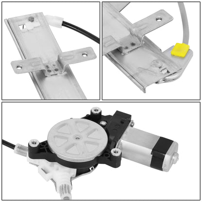 REGULADOR DE VENTANA WINDOW MOTORS & REGULATORS - HONDA PILOT 2003-2008 - METALLIC - BARE STEEL / PLASTIC