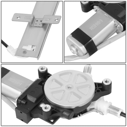 REGULADOR DE VENTANA WINDOW MOTORS & REGULATORS - HONDA ELEMENT 2003-2011 - METALLIC - BARE STEEL / PLASTIC