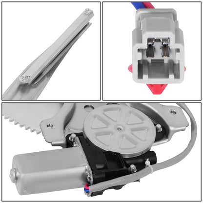 REGULADOR DE VENTANA WINDOW MOTORS & REGULATORS - HONDA CR-V 1997-2001 - METALLIC - BARE STEEL / PLASTIC