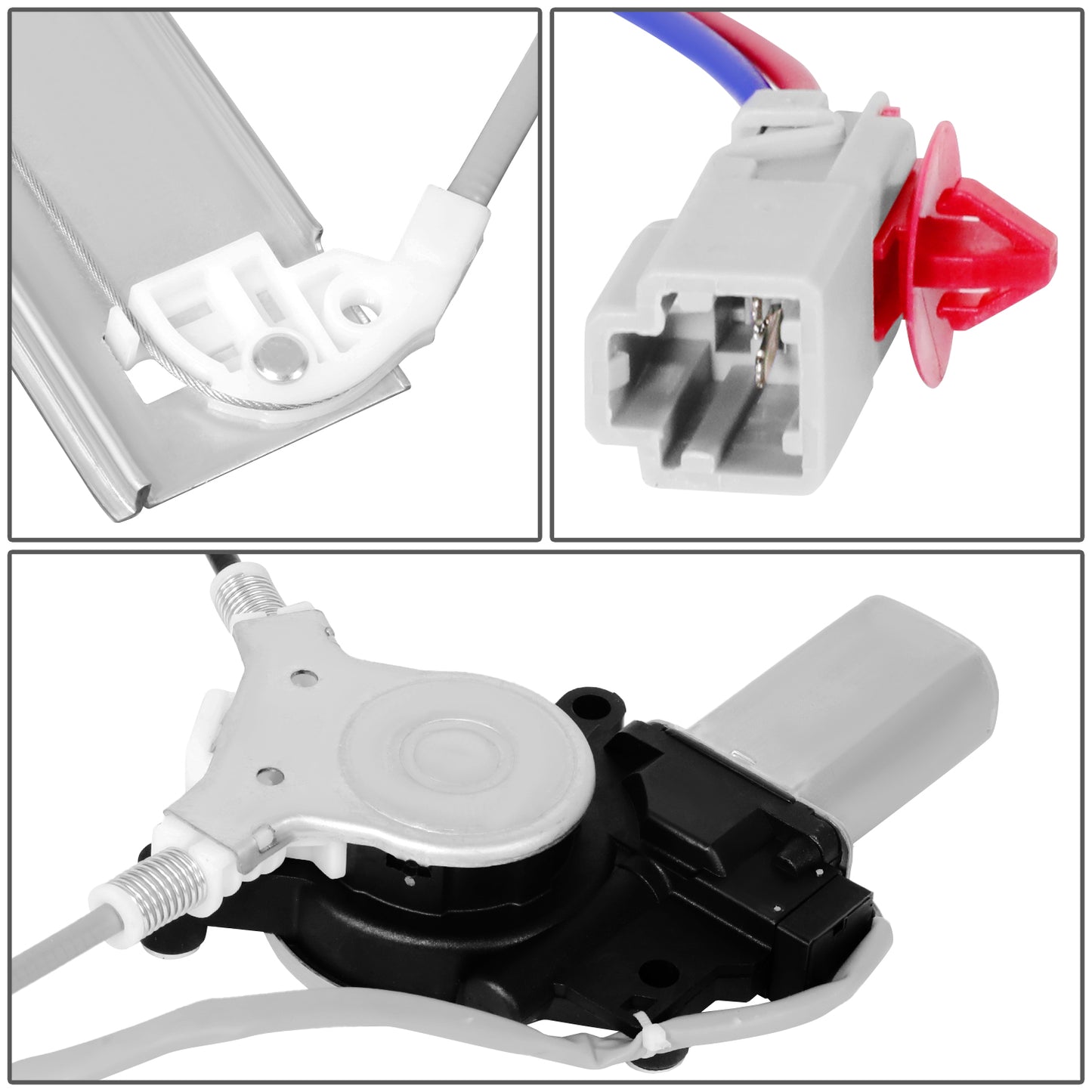 REGULADOR DE VENTANA WINDOW MOTORS & REGULATORS - HONDA CR-V 2002-2006 - METALLIC - BARE STEEL / PLASTIC