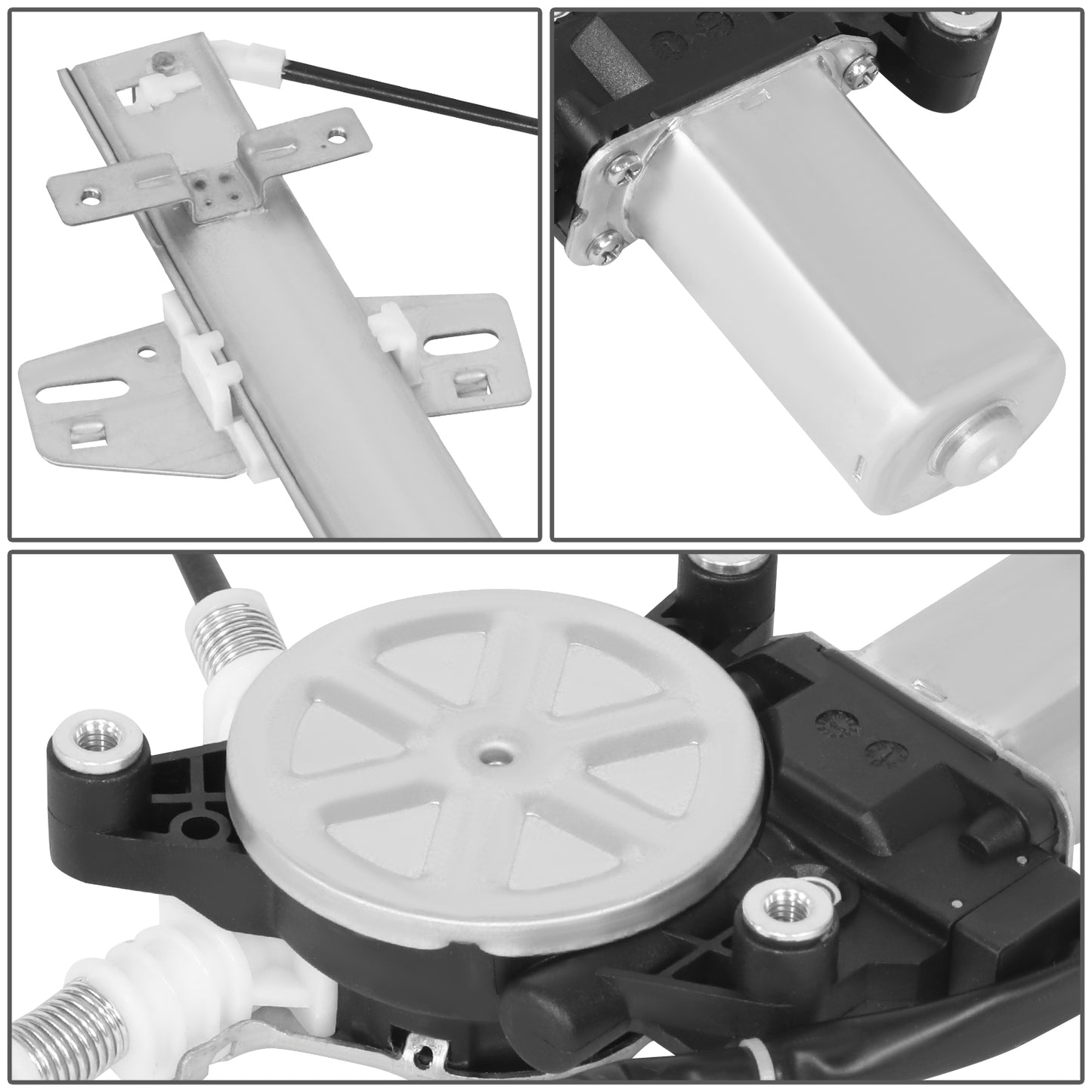 REGULADOR DE VENTANA WINDOW MOTORS & REGULATORS - HONDA CR-V 2002-2006 - METALLIC - BARE STEEL / PLASTIC