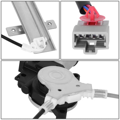 REGULADOR DE VENTANA WINDOW MOTORS & REGULATORS - HONDA ODYSSEY 1999-2004 - METALLIC - BARE STEEL / PLASTIC
