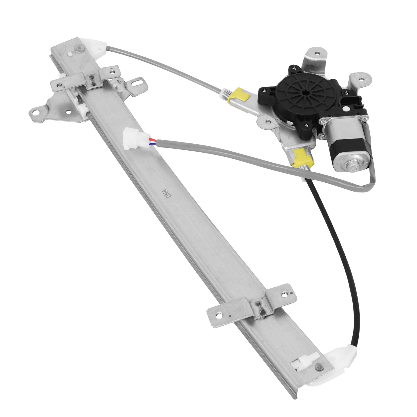 REGULADOR DE VENTANA WINDOW MOTORS & REGULATORS - MITSUBISHI LANCER 2002-2003 - METALLIC - BARE STEEL / PLASTIC
