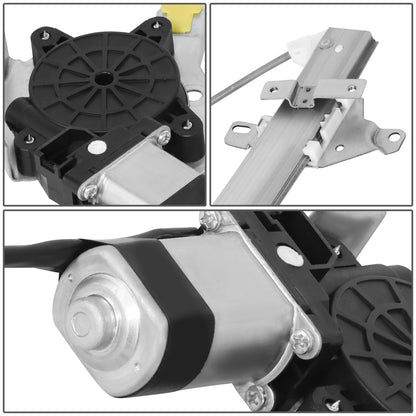 REGULADOR DE VENTANA WINDOW MOTORS & REGULATORS - MITSUBISHI LANCER 2002-2003 - METALLIC - BARE STEEL / PLASTIC