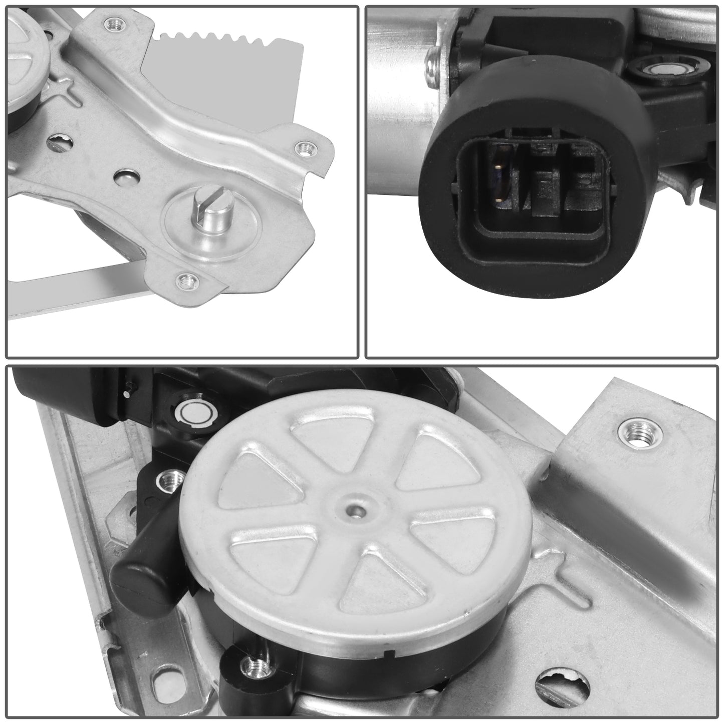REGULADOR DE VENTANA WINDOW MOTORS & REGULATORS - MITSUBISHI LANCER 2008-2012 - METALLIC - BARE STEEL / PLASTIC