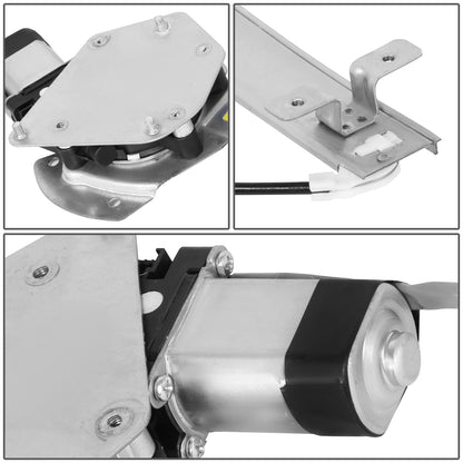 REGULADOR DE VENTANA WINDOW MOTORS & REGULATORS - MITSUBISHI GALANT 1999-2003 - METALLIC - BARE STEEL / PLASTIC
