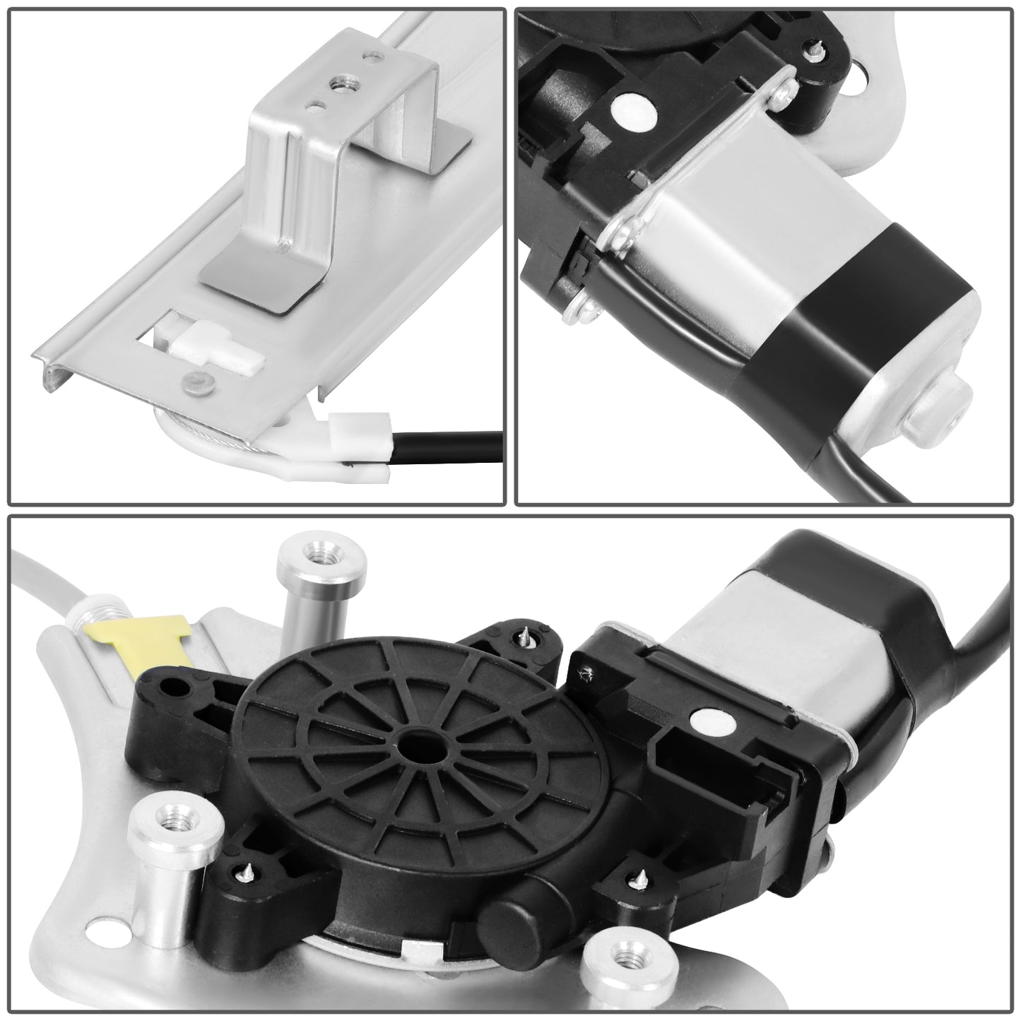 REGULADOR DE VENTANA WINDOW MOTORS & REGULATORS - MITSUBISHI GALANT 2004-2012 - METALLIC - BARE STEEL / PLASTIC