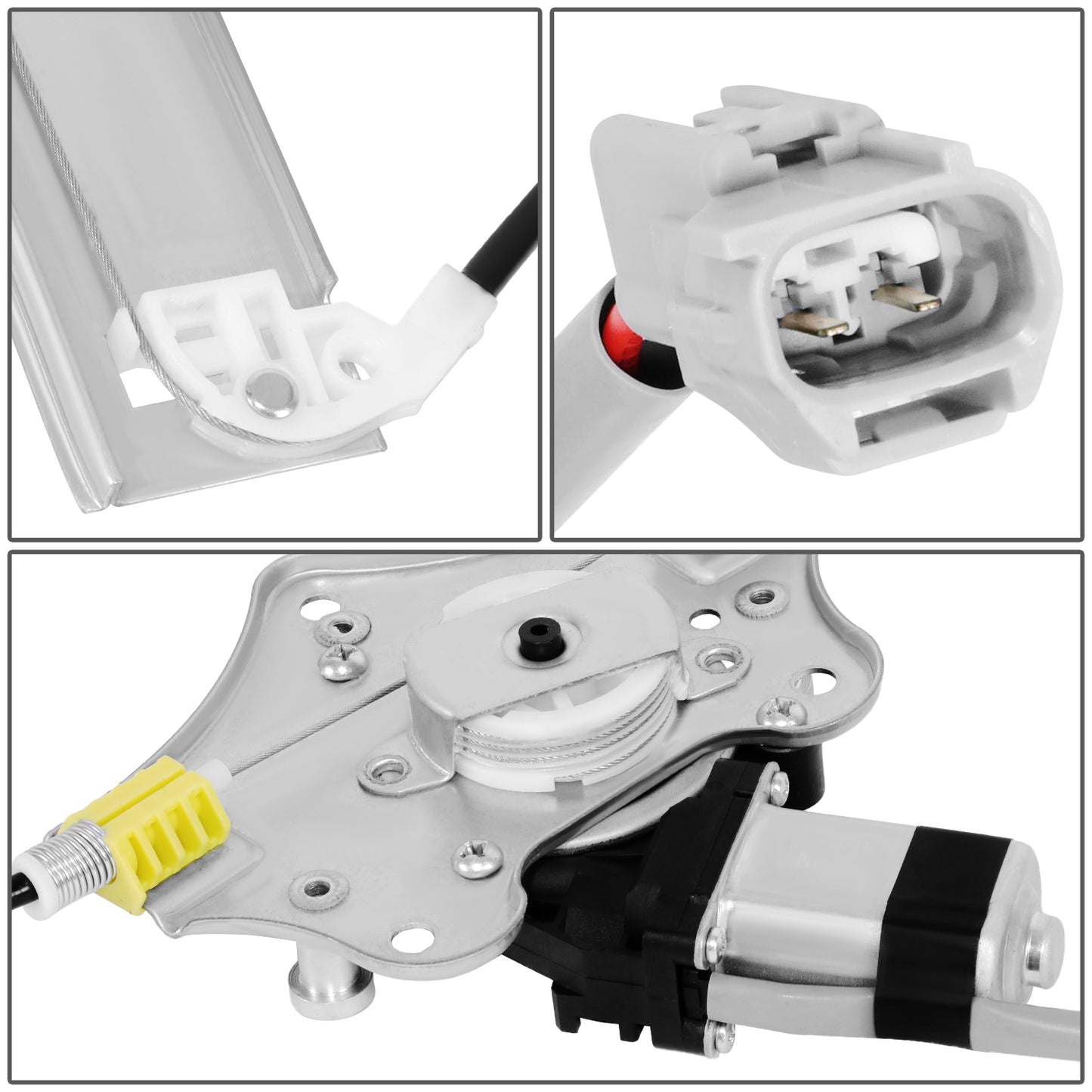 REGULADOR DE VENTANA WINDOW MOTORS & REGULATORS - MITSUBISHI GALANT 2004-2012 - METALLIC - BARE STEEL / PLASTIC