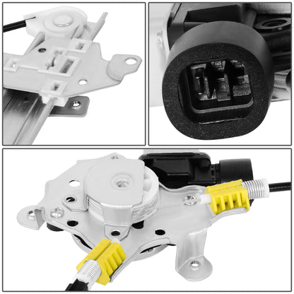 REGULADOR DE VENTANA WINDOW MOTORS & REGULATORS - MITSUBISHI OUTLANDER 2003-2006 - METALLIC - BARE STEEL / PLASTIC
