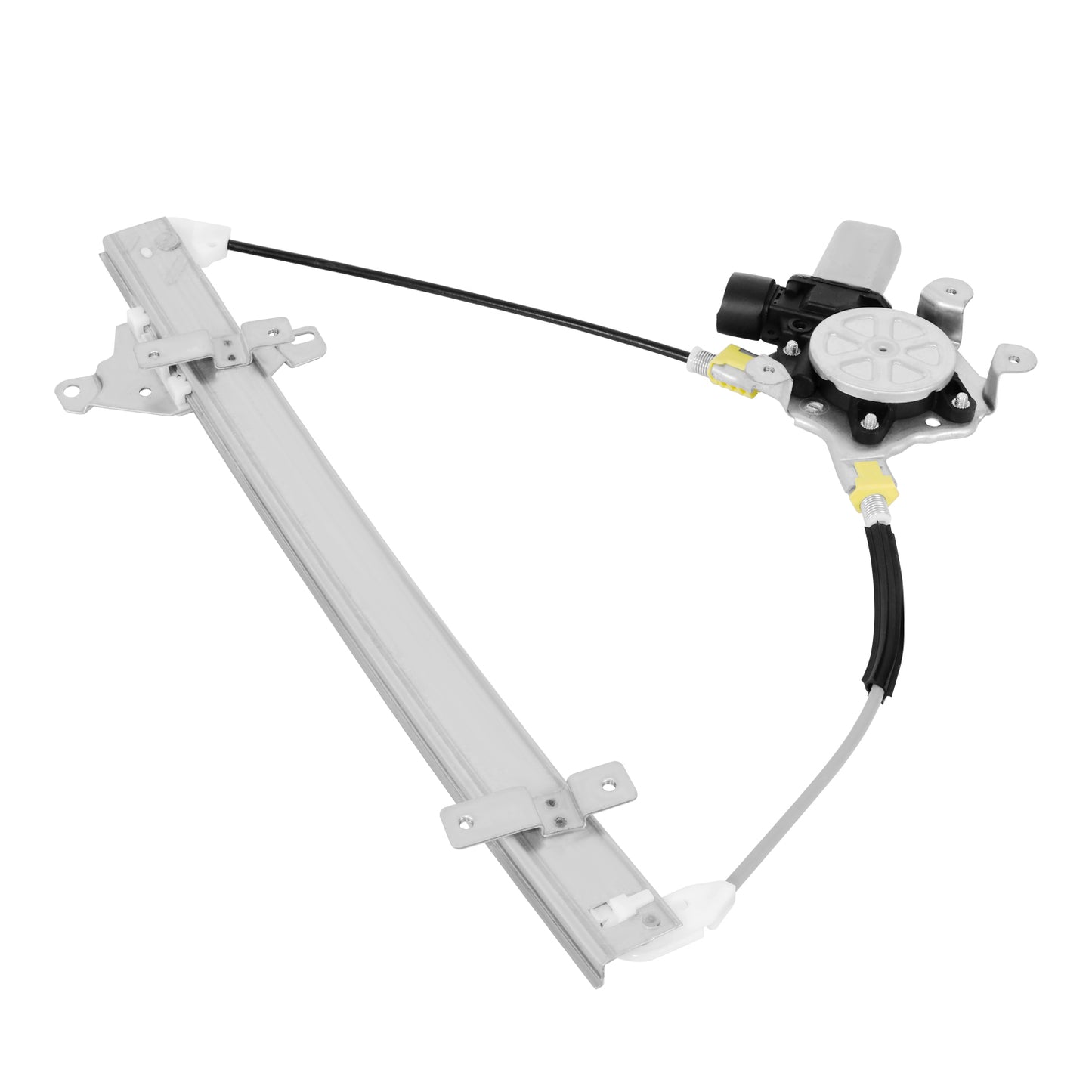 REGULADOR DE VENTANA WINDOW MOTORS & REGULATORS - MITSUBISHI OUTLANDER 2003-2006 - METALLIC - BARE STEEL / PLASTIC