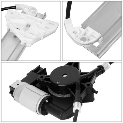 REGULADOR DE VENTANA WINDOW MOTORS & REGULATORS - MAZDA CX-7 2007-2012 - METALLIC - BARE STEEL / PLASTIC