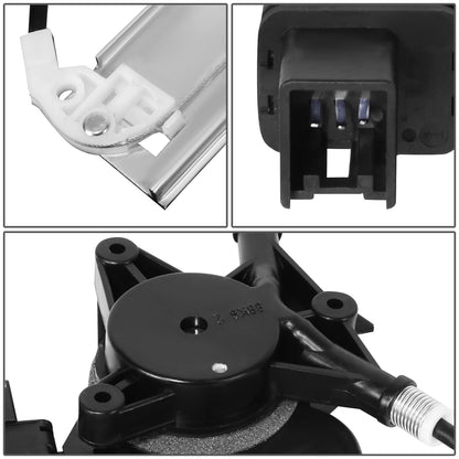 REGULADOR DE VENTANA WINDOW MOTORS & REGULATORS - MAZDA CX-9 2007-2015 - METALLIC - BARE STEEL / PLASTIC