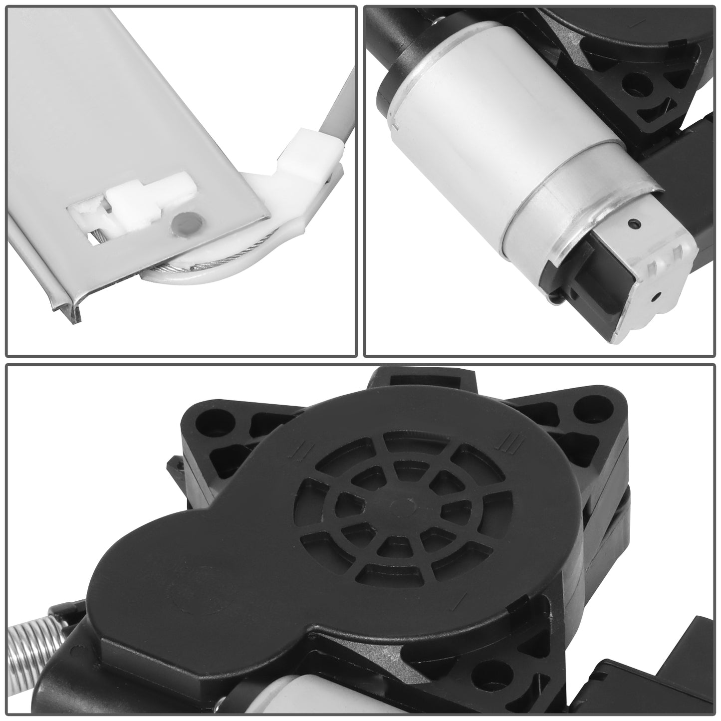 REGULADOR DE VENTANA WINDOW MOTORS & REGULATORS - MAZDA 6 2006-2008 - METALLIC - BARE STEEL / PLASTIC