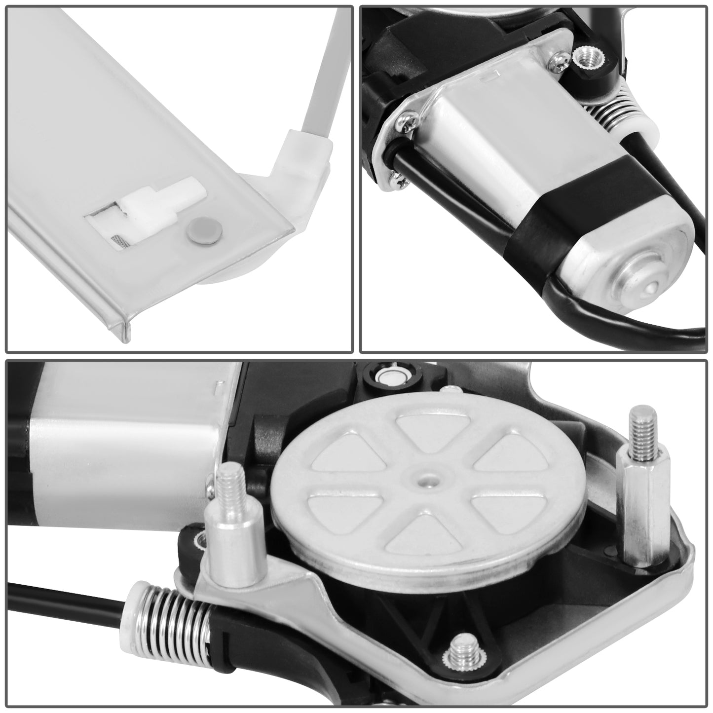 REGULADOR DE VENTANA WINDOW MOTORS & REGULATORS - MAZDA TRIBUTE 2001-2006 - METALLIC - BARE STEEL / PLASTIC