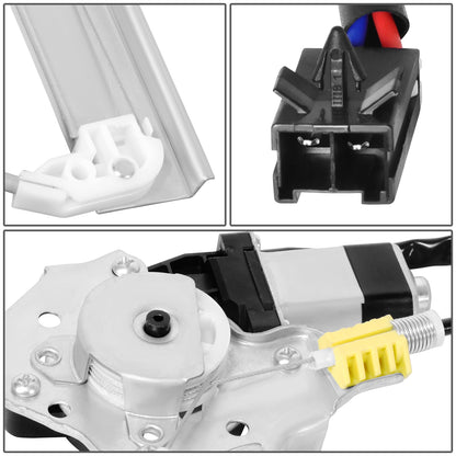 REGULADOR DE VENTANA WINDOW MOTORS & REGULATORS - NISSAN SENTRA 2000-2006 - METALLIC - BARE STEEL / PLASTIC