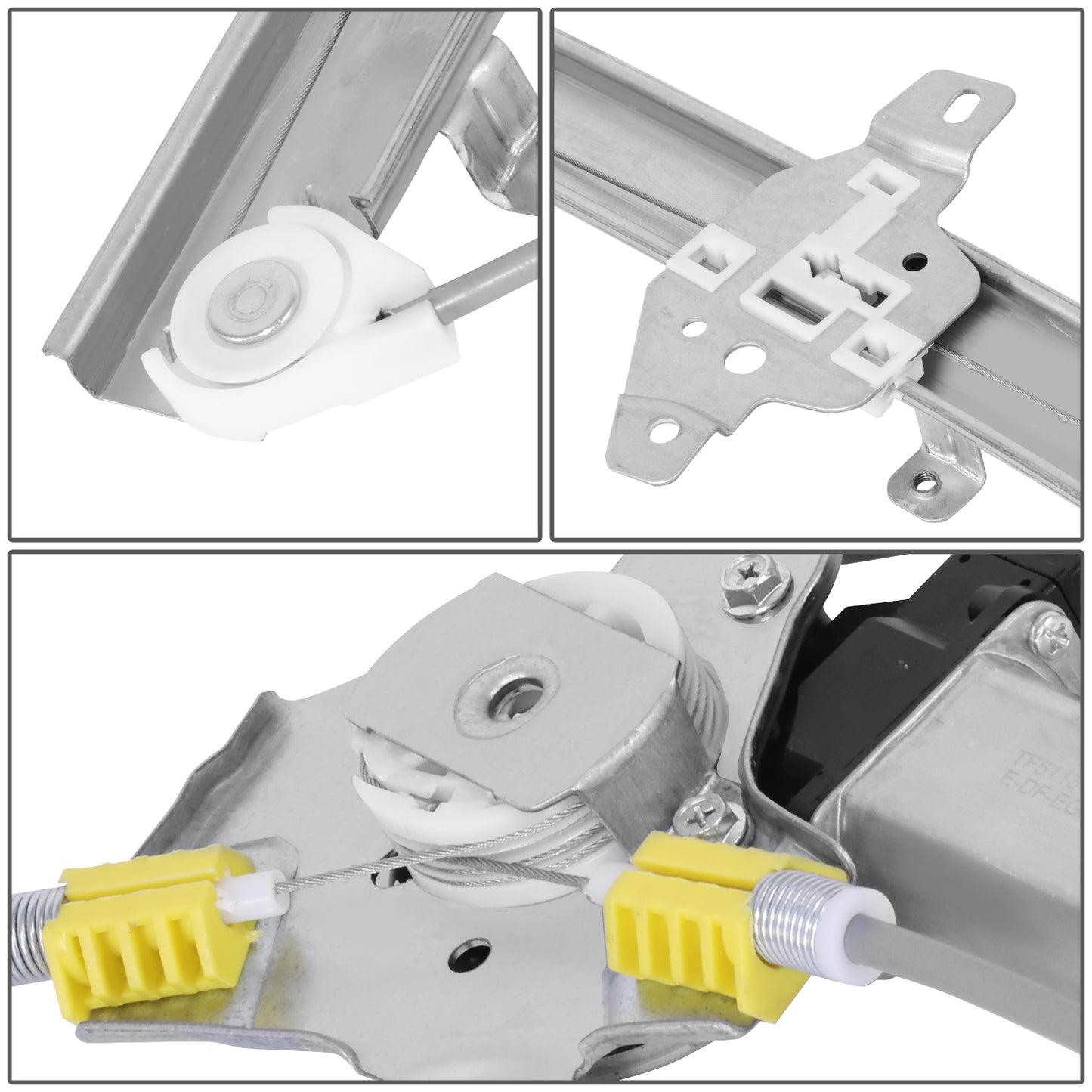 REGULADOR DE VENTANA WINDOW MOTORS & REGULATORS - NISSAN JUKE 2011-2017 - METALLIC - BARE STEEL / PLASTIC