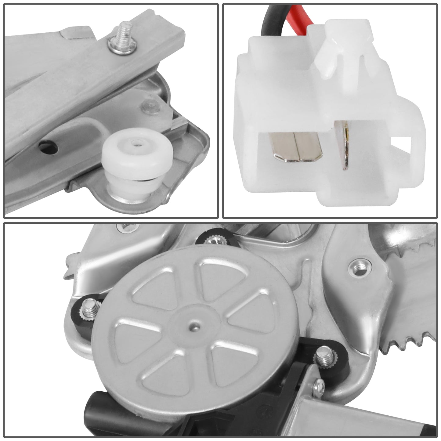 REGULADOR DE VENTANA WINDOW MOTORS & REGULATORS - SUBARU FORESTER 2003-2008 - METALLIC - BARE STEEL / PLASTIC