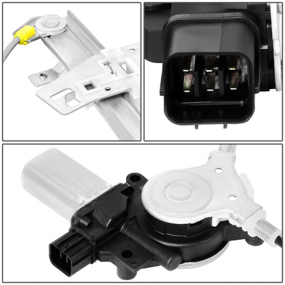 REGULADOR DE VENTANA WINDOW MOTORS & REGULATORS - SUBARU LEGACY 2010-2014 / SUBARU OUTBACK 2010-2014 - W/ ANTI PINCH - METALLIC - BARE STEEL / PLASTIC